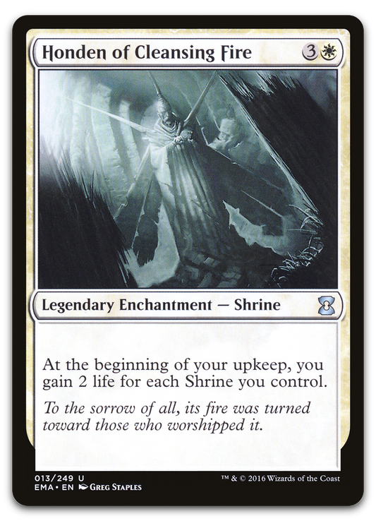Honden of Cleansing Fire (Eternal Masters)