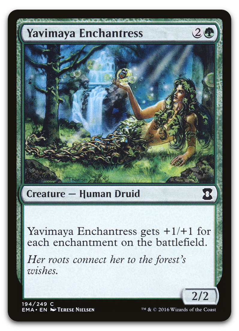 Yavimaya Enchantress (Eternal Masters)