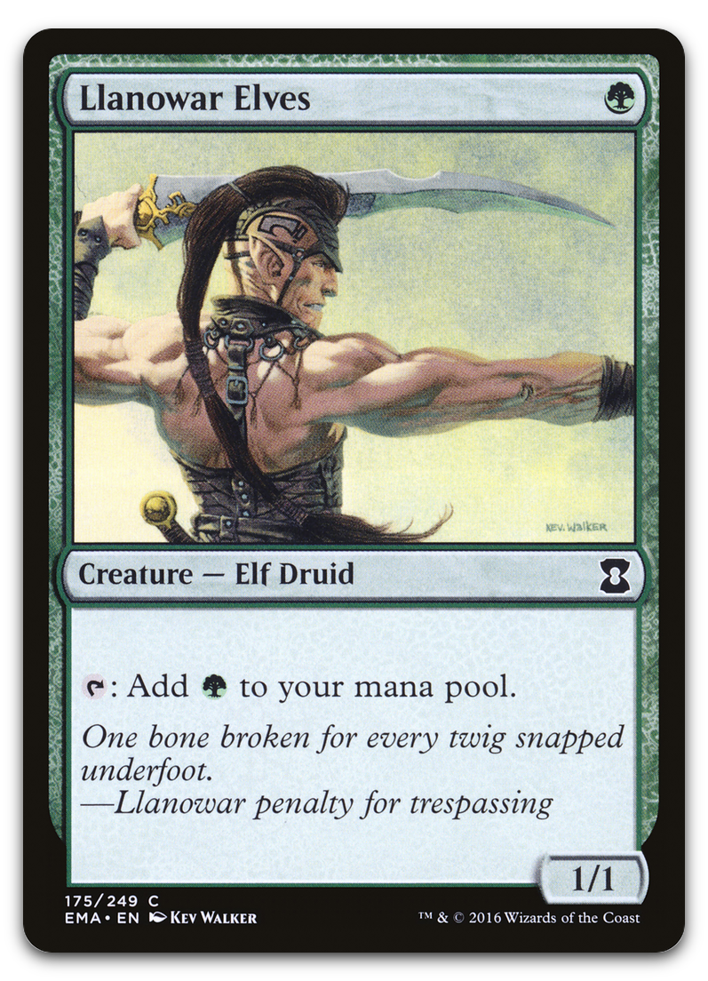 Llanowar Elves (Eternal Masters)