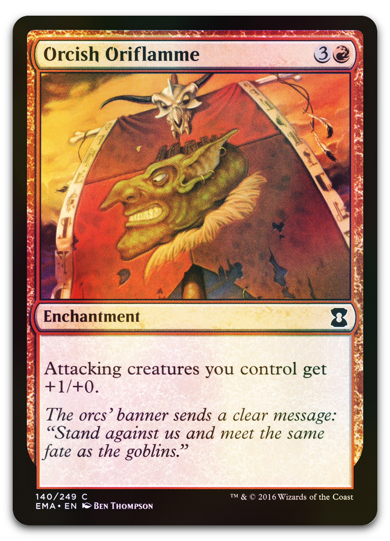 Orcish Oriflamme (Eternal Masters)