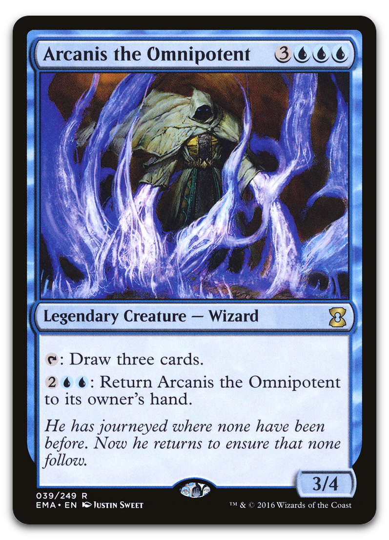 Arcanis the Omnipotent (Eternal Masters)