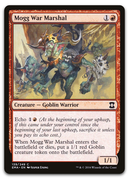 Mogg War Marshal (Eternal Masters)