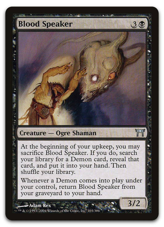 Blood Speaker (Champions of Kamigawa)