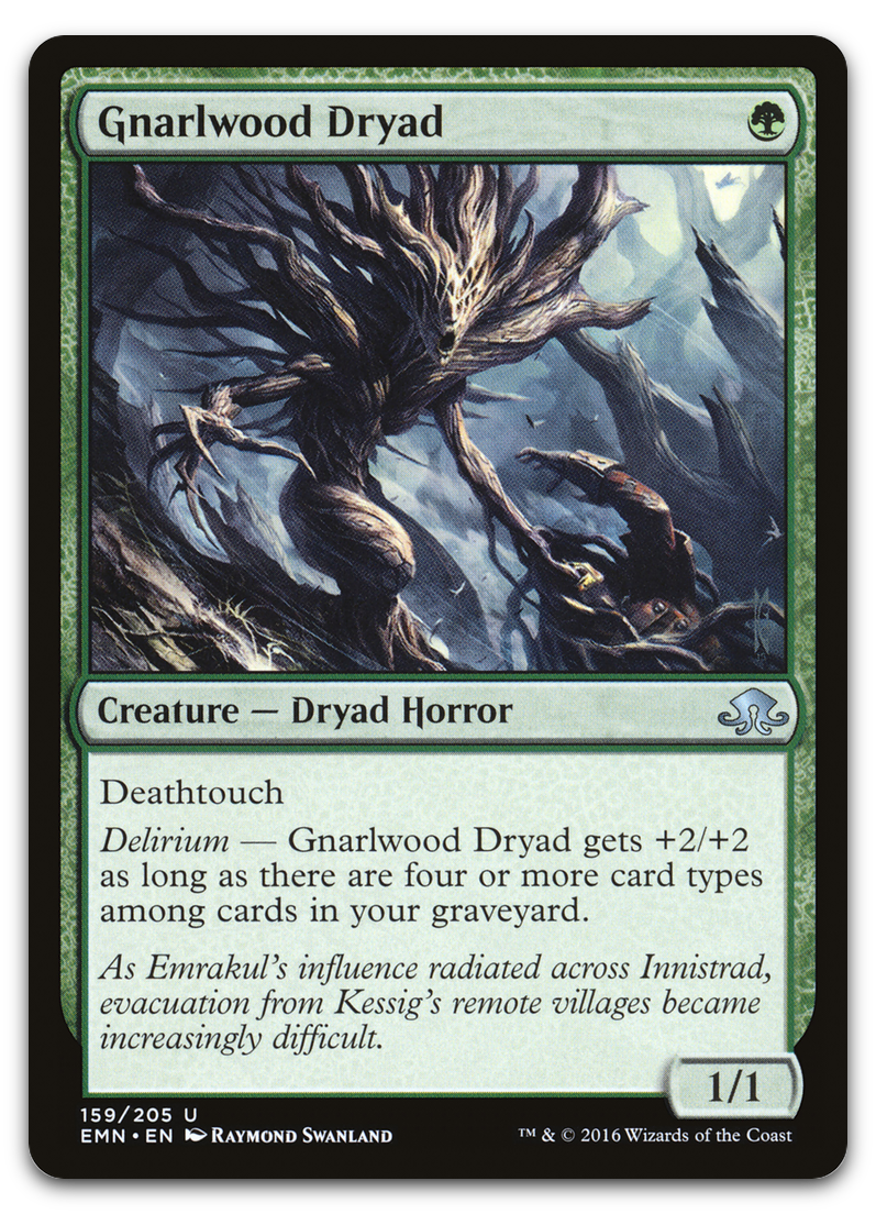 Gnarlwood Dryad (Eldritch Moon)