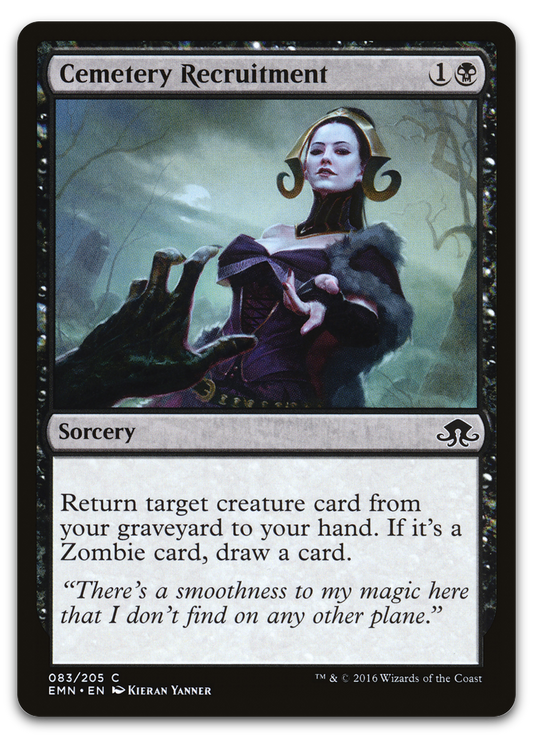 Cemetery Recruitment (Eldritch Moon)