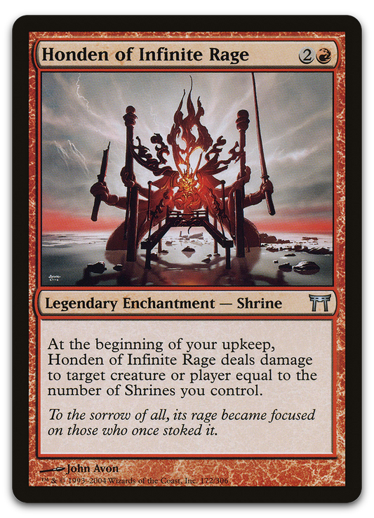 Honden of Infinite Rage (Champions of Kamigawa)