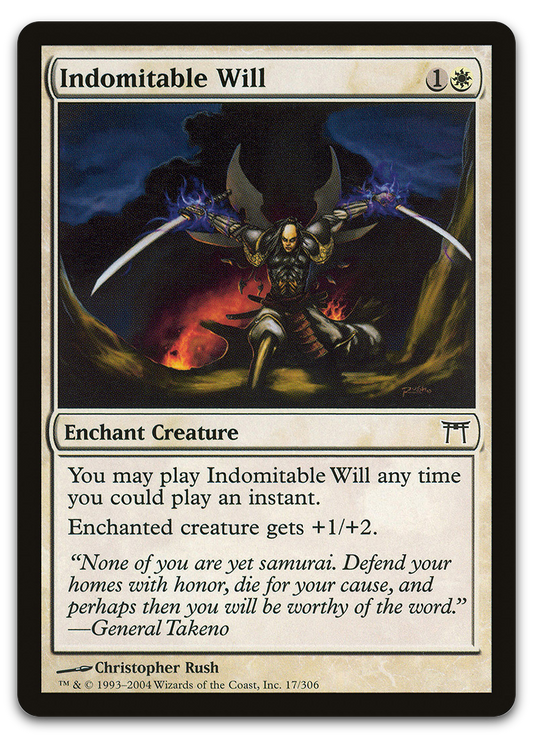 Indomitable Will (Champions of Kamigawa)