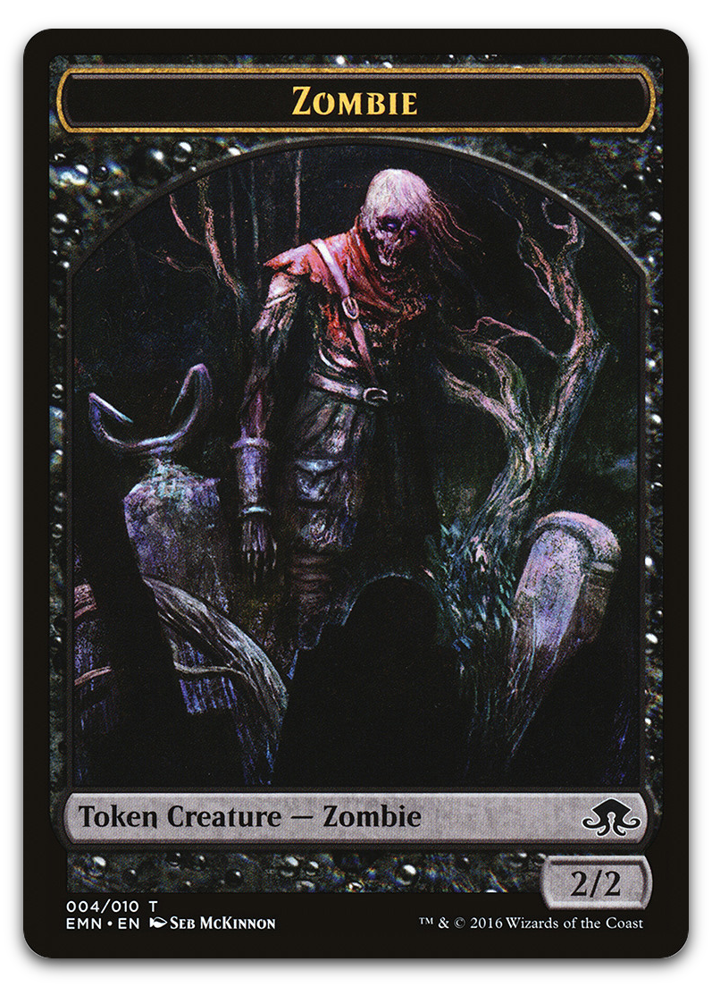 Zombie Token (004) (Eldritch Moon)
