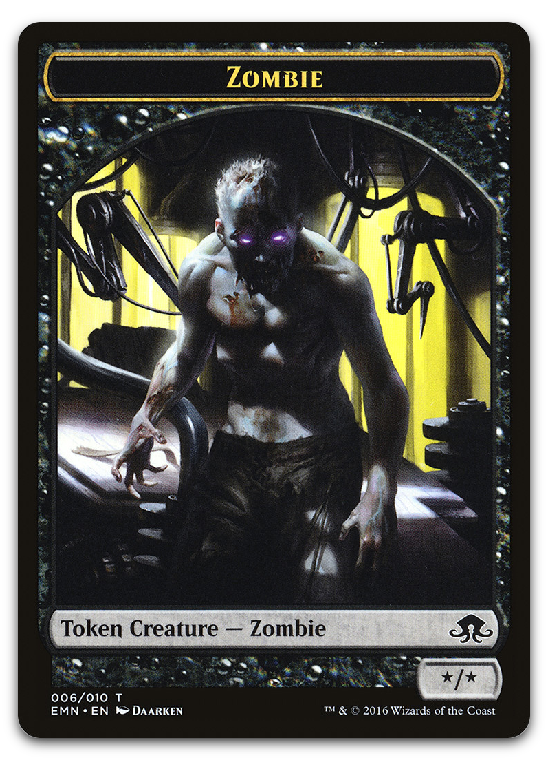 Zombie Token (006) (Eldritch Moon)