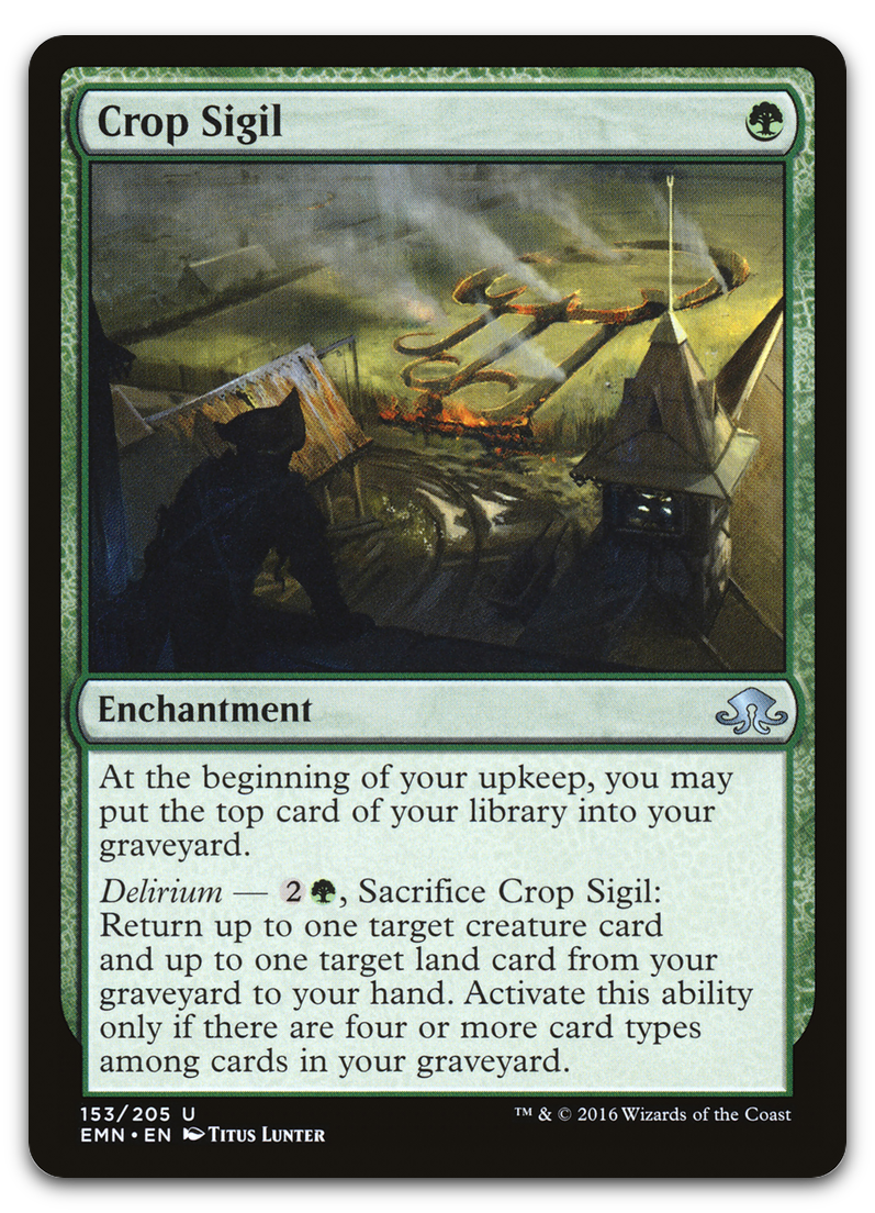 Crop Sigil (Eldritch Moon)