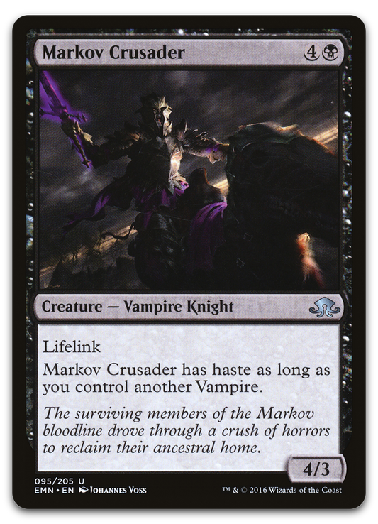 Markov Crusader (Eldritch Moon)