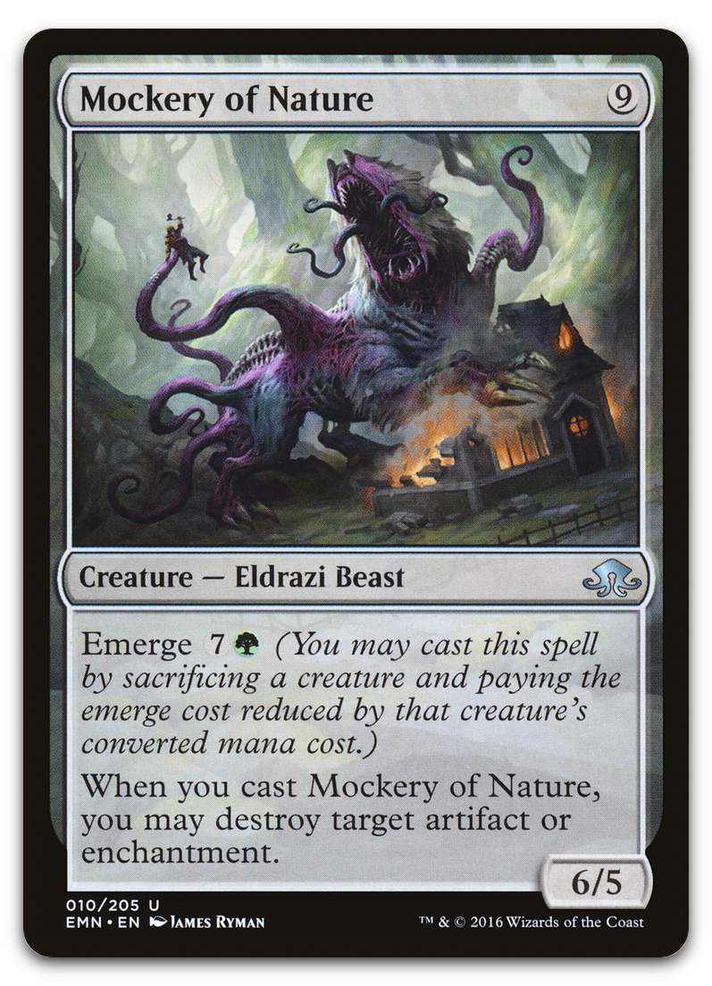 Mockery of Nature (Eldritch Moon)