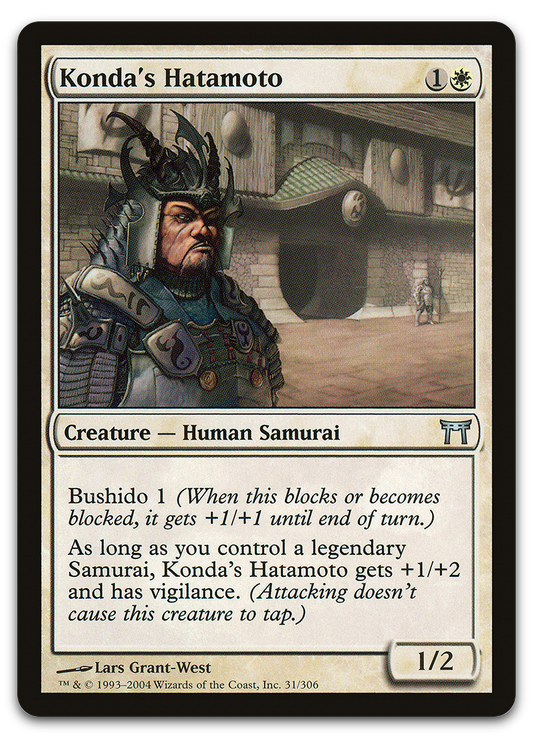 Konda's Hatamoto (Champions of Kamigawa)