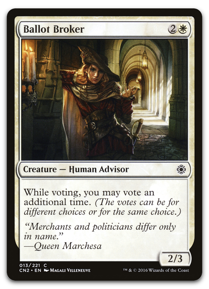 Ballot Broker (Conspiracy: Take the Crown)