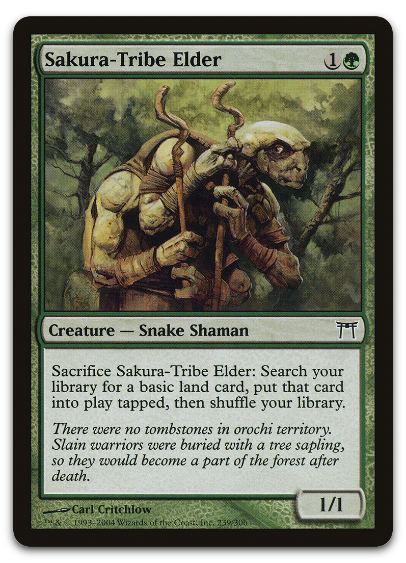 Sakura-Tribe Elder (Champions of Kamigawa)