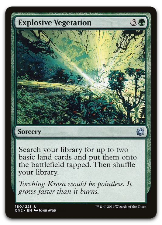 Explosive Vegetation (Conspiracy: Take the Crown)