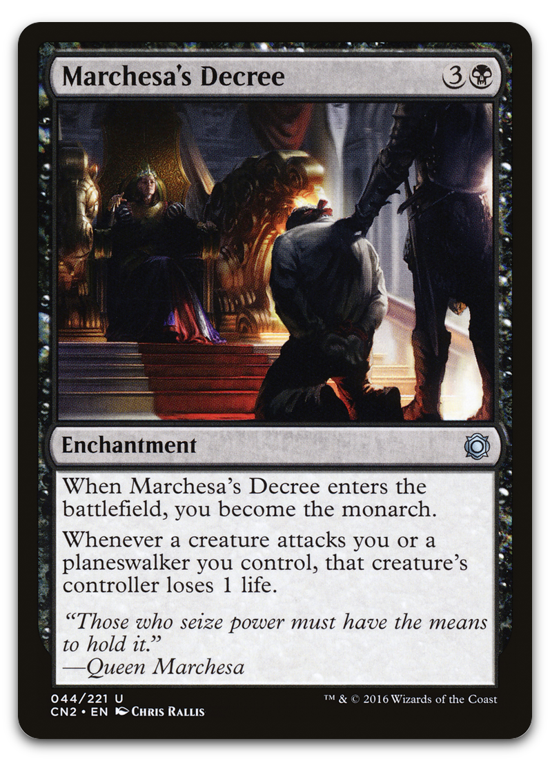 Marchesa's Decree (Conspiracy: Take the Crown)
