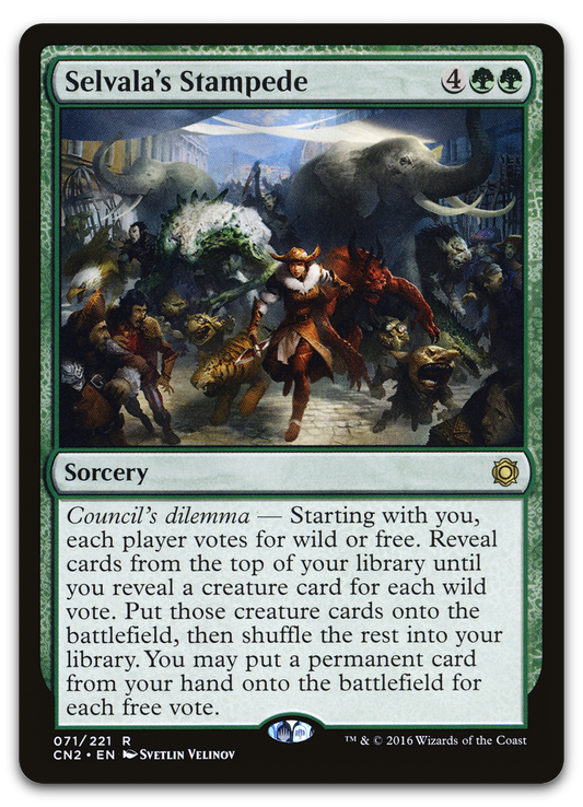 Selvala's Stampede (Conspiracy: Take the Crown)