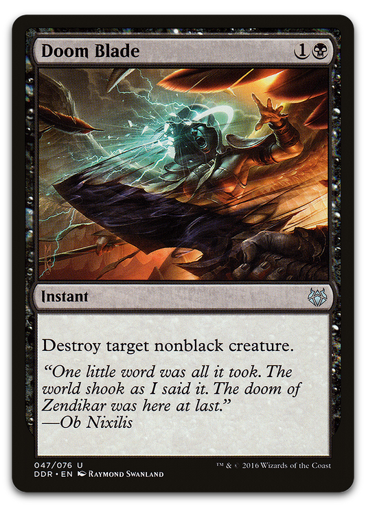Doom Blade (Duel Decks: Nissa vs. Ob Nixilis)