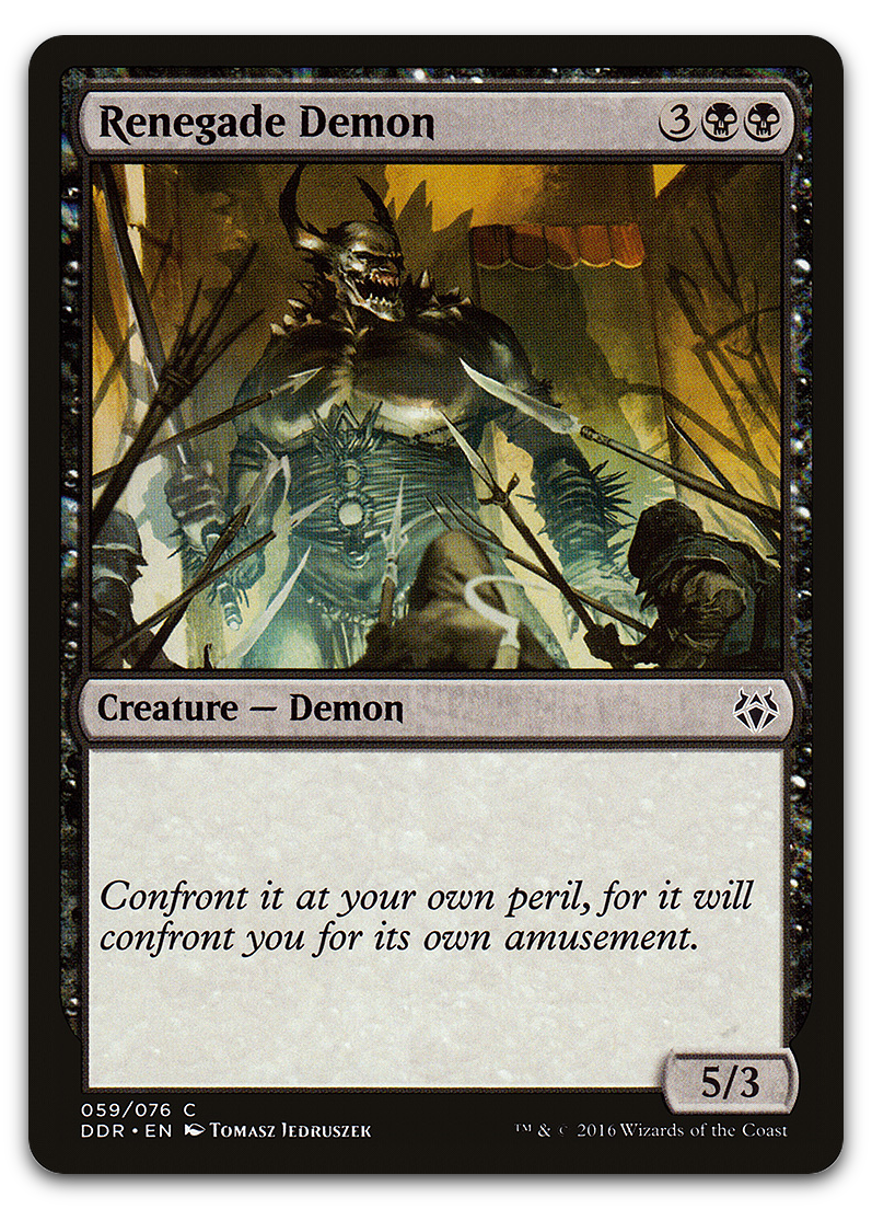 Renegade Demon (Duel Decks: Nissa vs. Ob Nixilis)