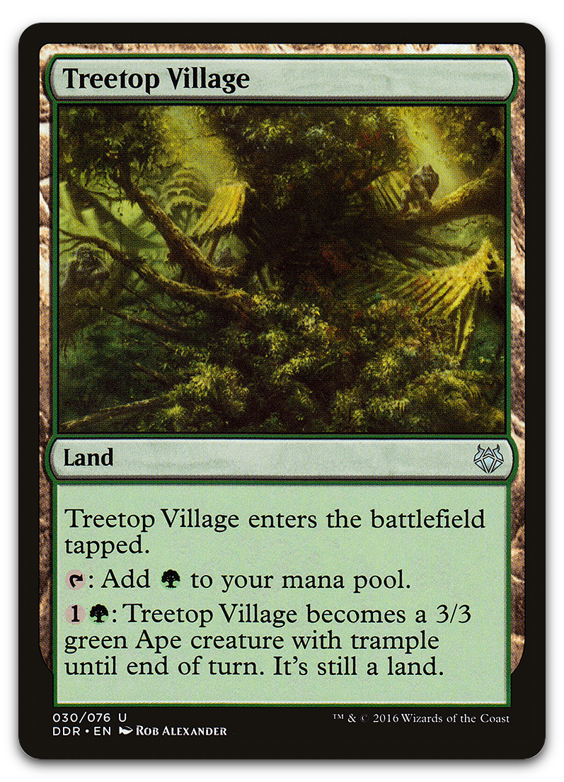 Treetop Village (Duel Decks: Nissa vs. Ob Nixilis)