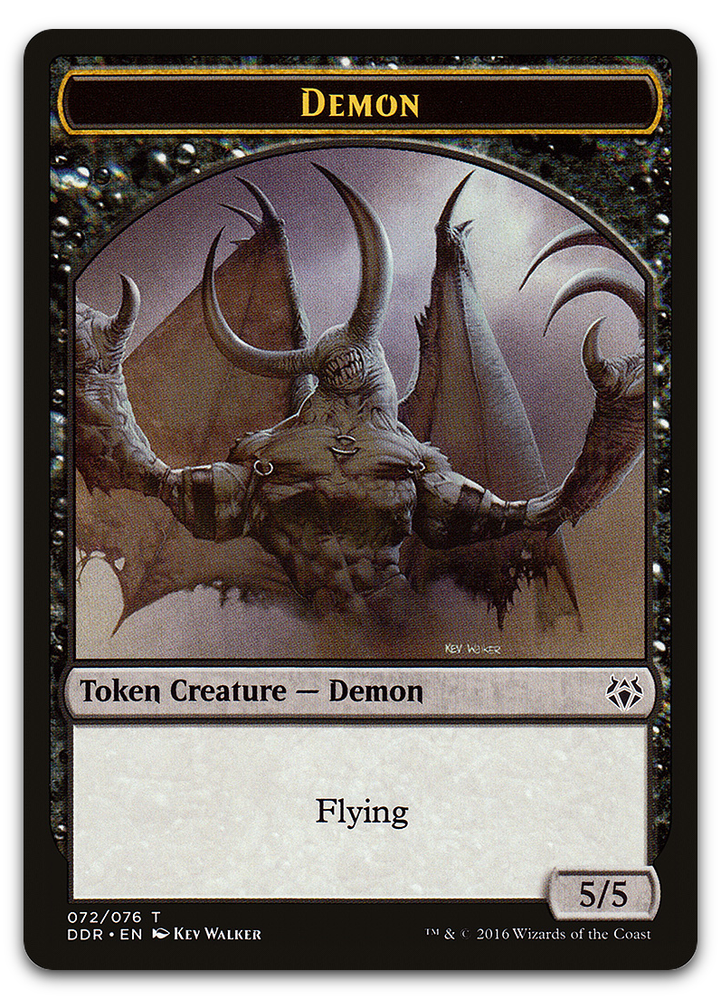 Demon Token (Duel Decks: Nissa vs. Ob Nixilis)
