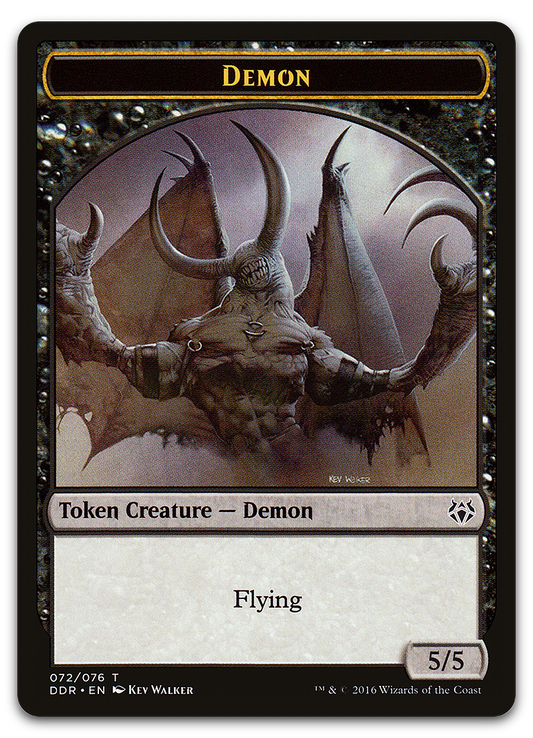 Demon Token (Duel Decks: Nissa vs. Ob Nixilis)