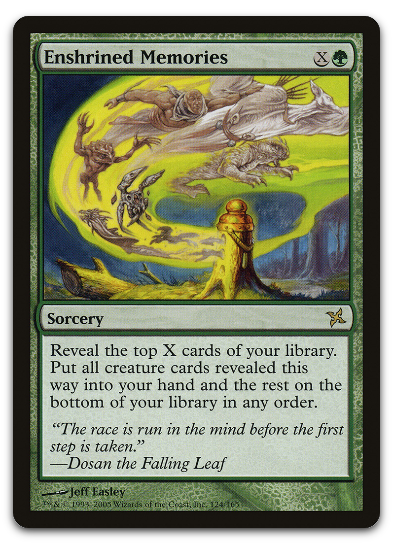 Enshrined Memories (Betrayers of Kamigawa)