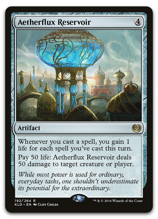 Aetherflux Reservoir (Kaladesh)