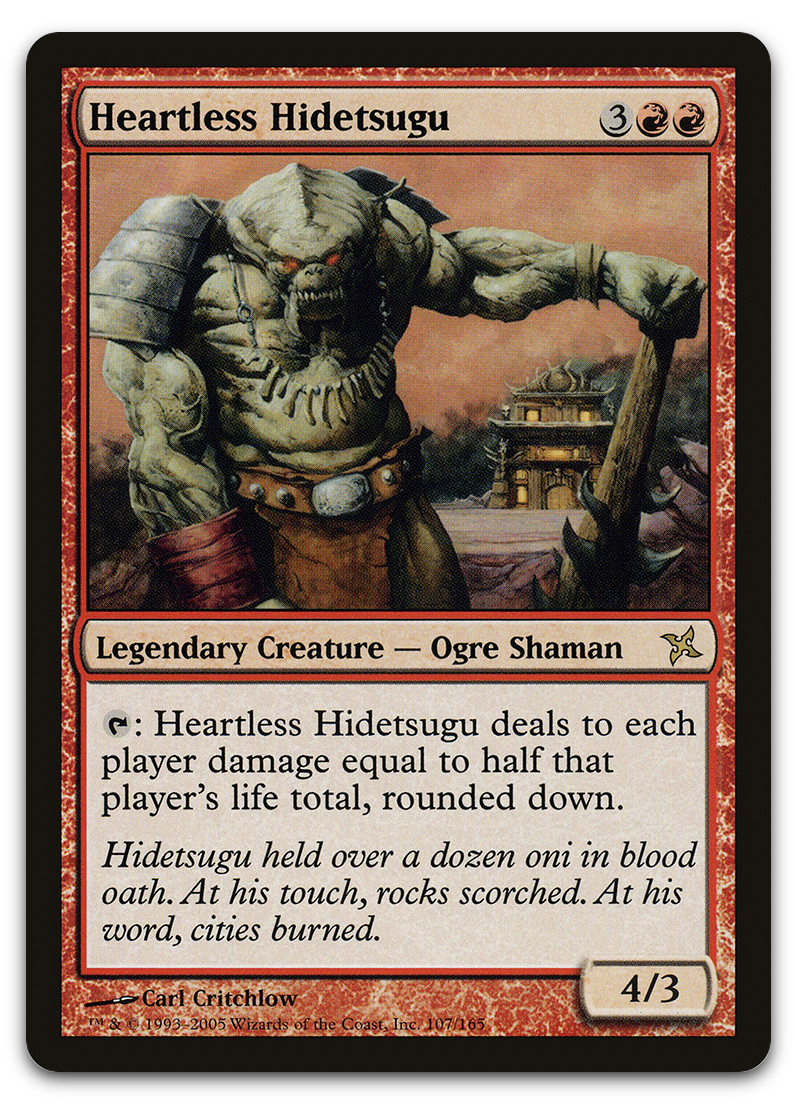 Heartless Hidetsugu (Betrayers of Kamigawa)