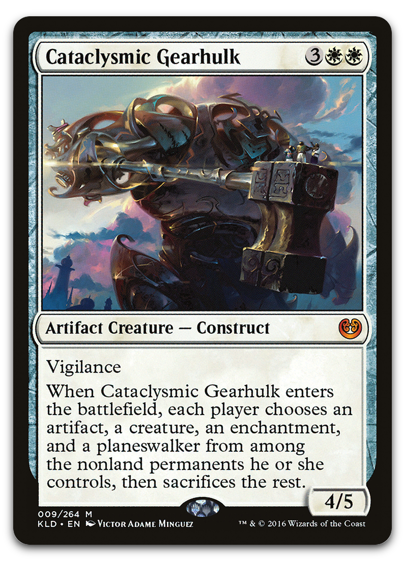Cataclysmic Gearhulk (Kaladesh)