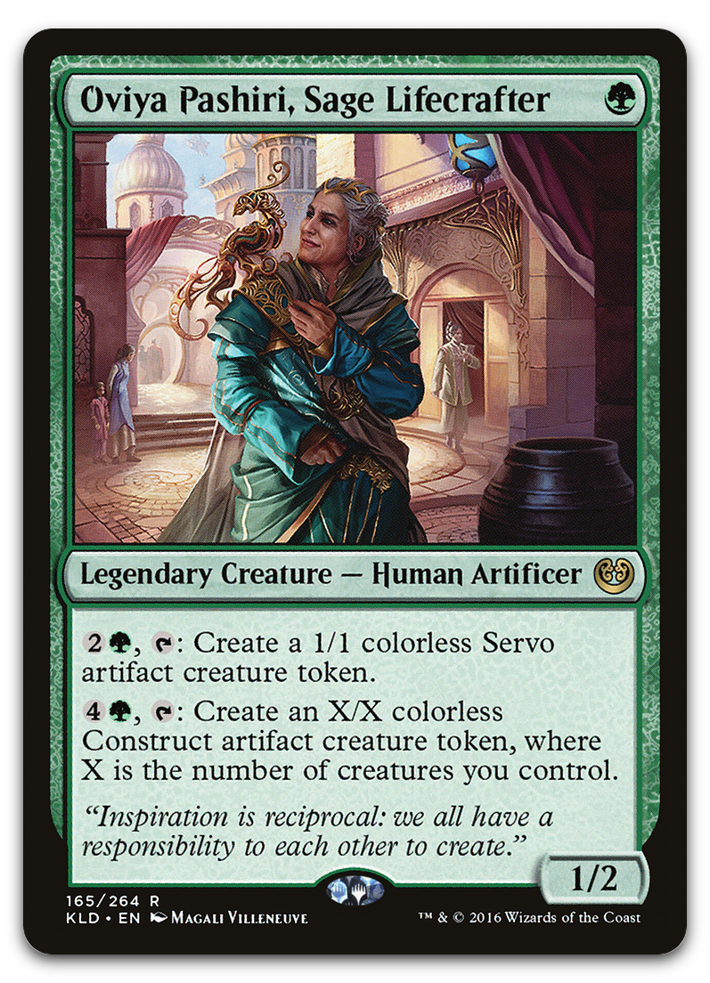 Oviya Pashiri, Sage Lifecrafter (Kaladesh)
