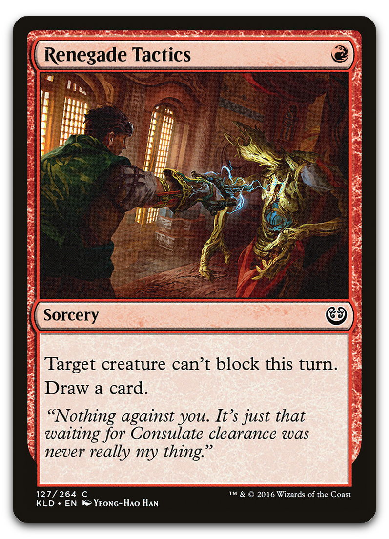 Renegade Tactics (Kaladesh)