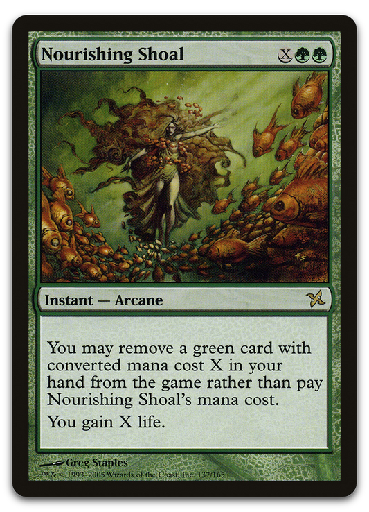 Nourishing Shoal (Betrayers of Kamigawa)