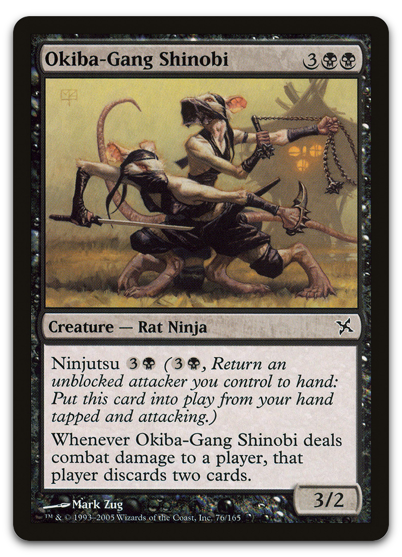 Okiba-Gang Shinobi (Betrayers of Kamigawa)