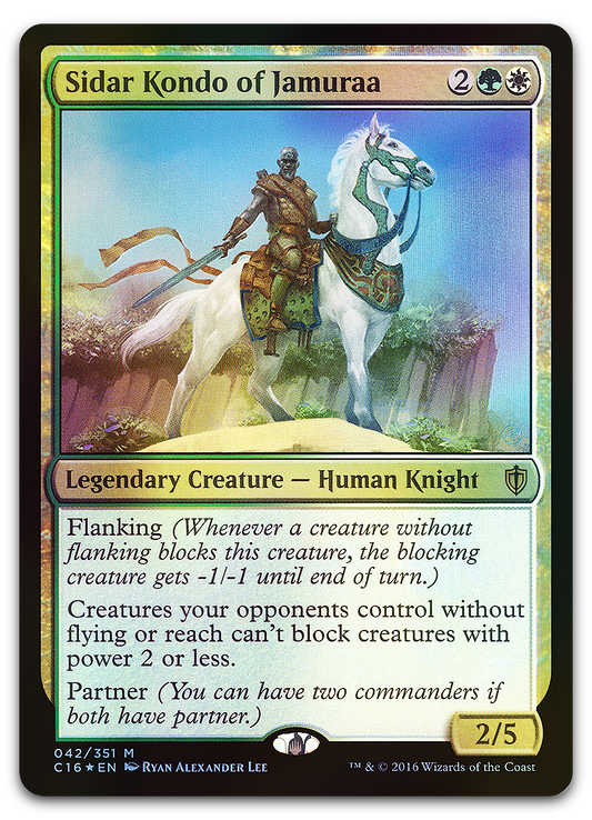Sidar Kondo of Jamuraa (Commander 2016)