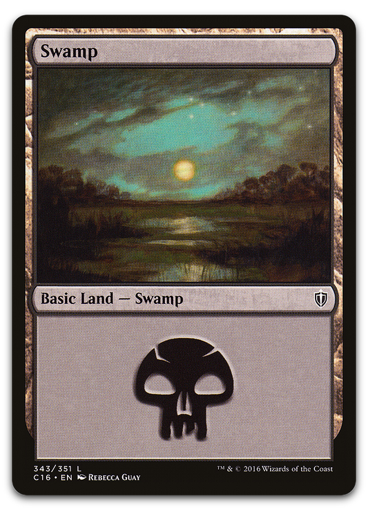 Swamp (343) (Commander 2016)