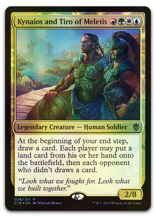 Kynaios and Tiro of Meletis (Commander 2016)