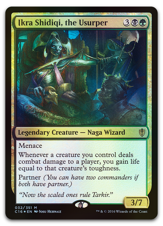Ikra Shidiqi, the Usurper (Commander 2016)
