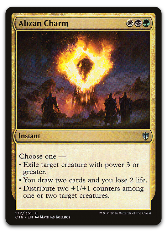 Abzan Charm (Commander 2016)