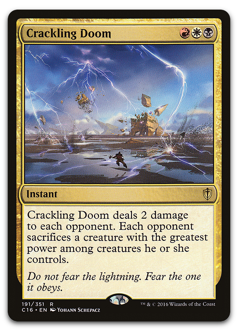 Crackling Doom (Commander 2016)