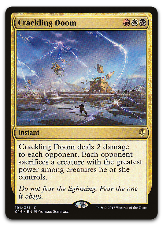 Crackling Doom (Commander 2016)