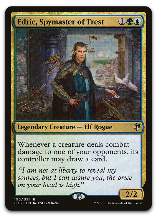 Edric, Spymaster of Trest (Commander 2016)