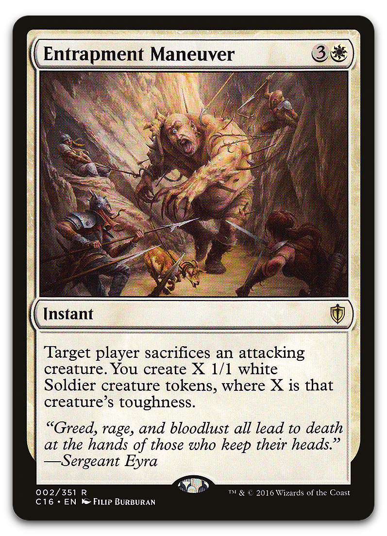 Entrapment Maneuver (Commander 2016)