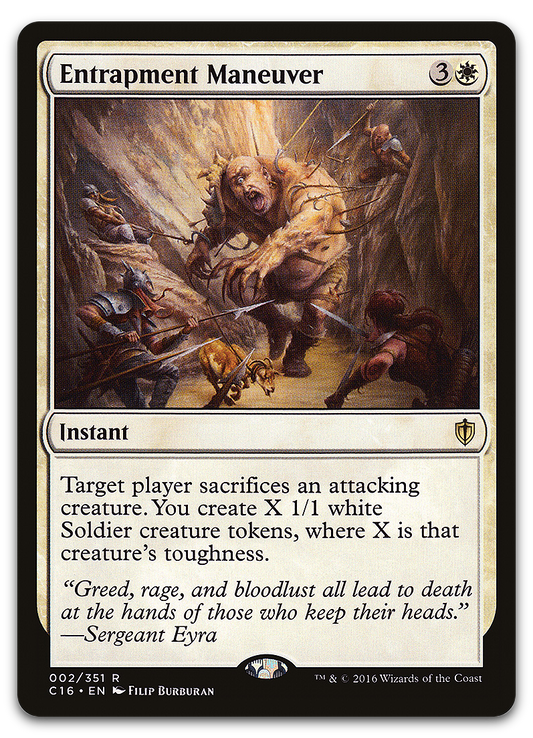 Entrapment Maneuver (Commander 2016)