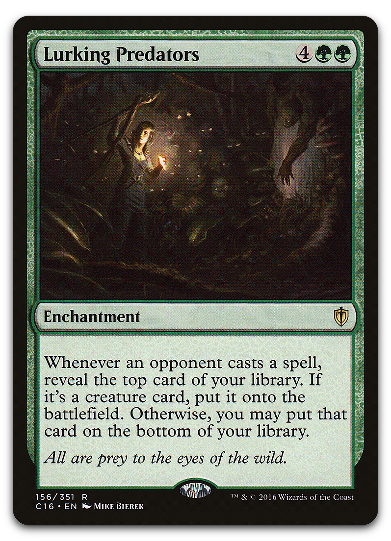 Lurking Predators (Commander 2016)