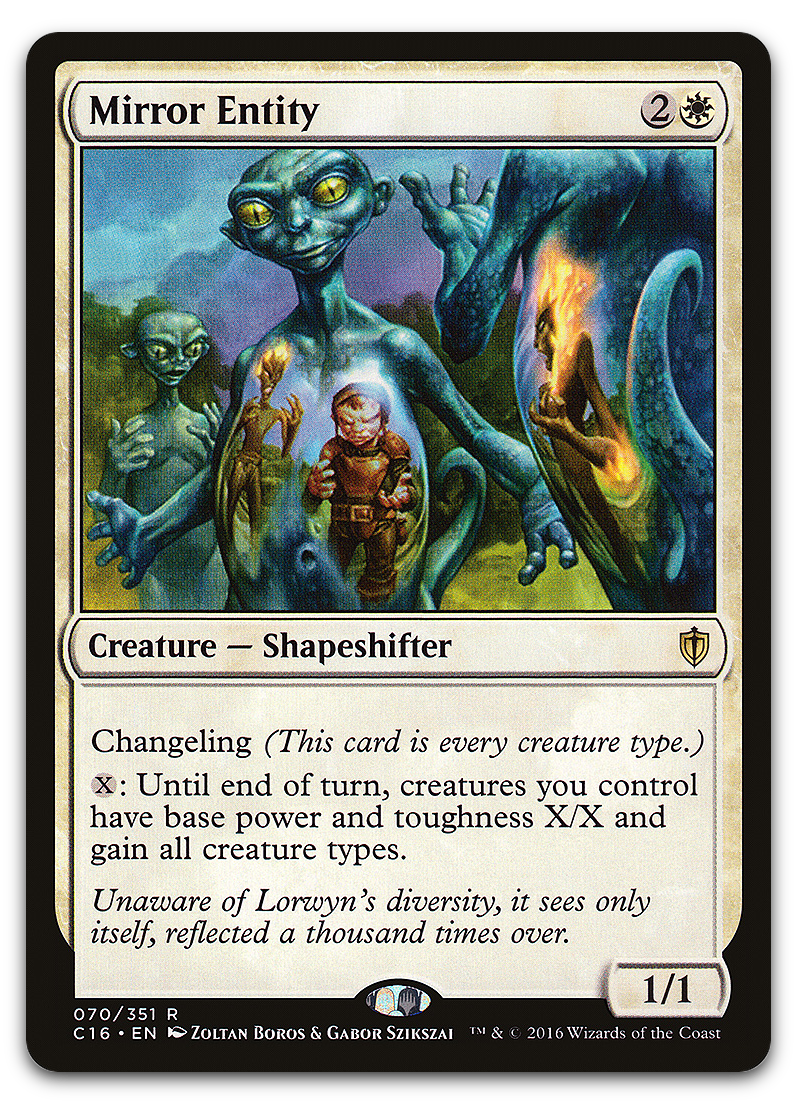 Mirror Entity (Commander 2016)