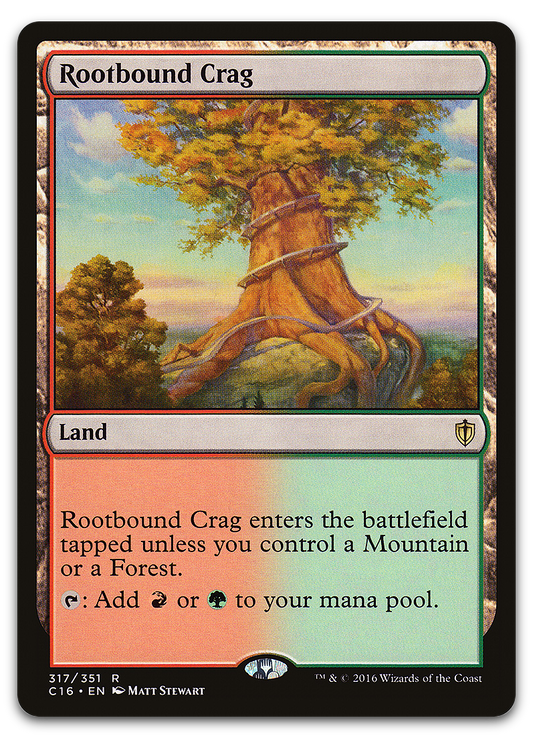 Rootbound Crag (Commander 2016)