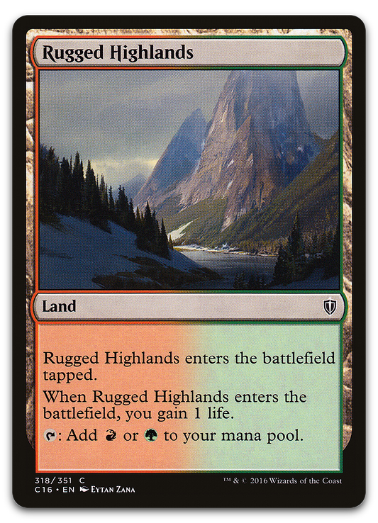 Rugged Highlands (Commander 2016)