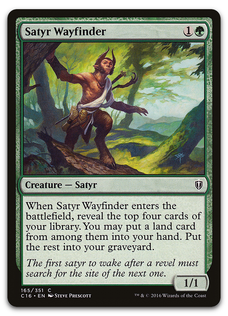 Satyr Wayfinder (Commander 2016)
